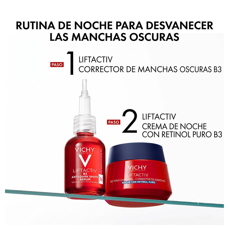 Vichy Liftactiv B3 - Crema Correctora de Tono con Retinol Puro (Noche)