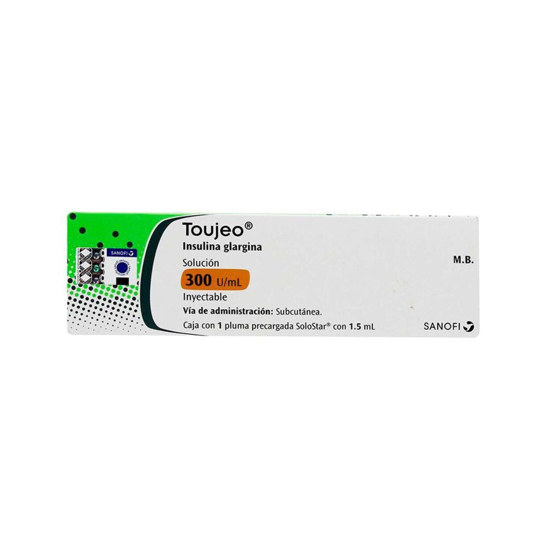 Toujeo Insulina Glargina 300 U/ml (1.5 ml)