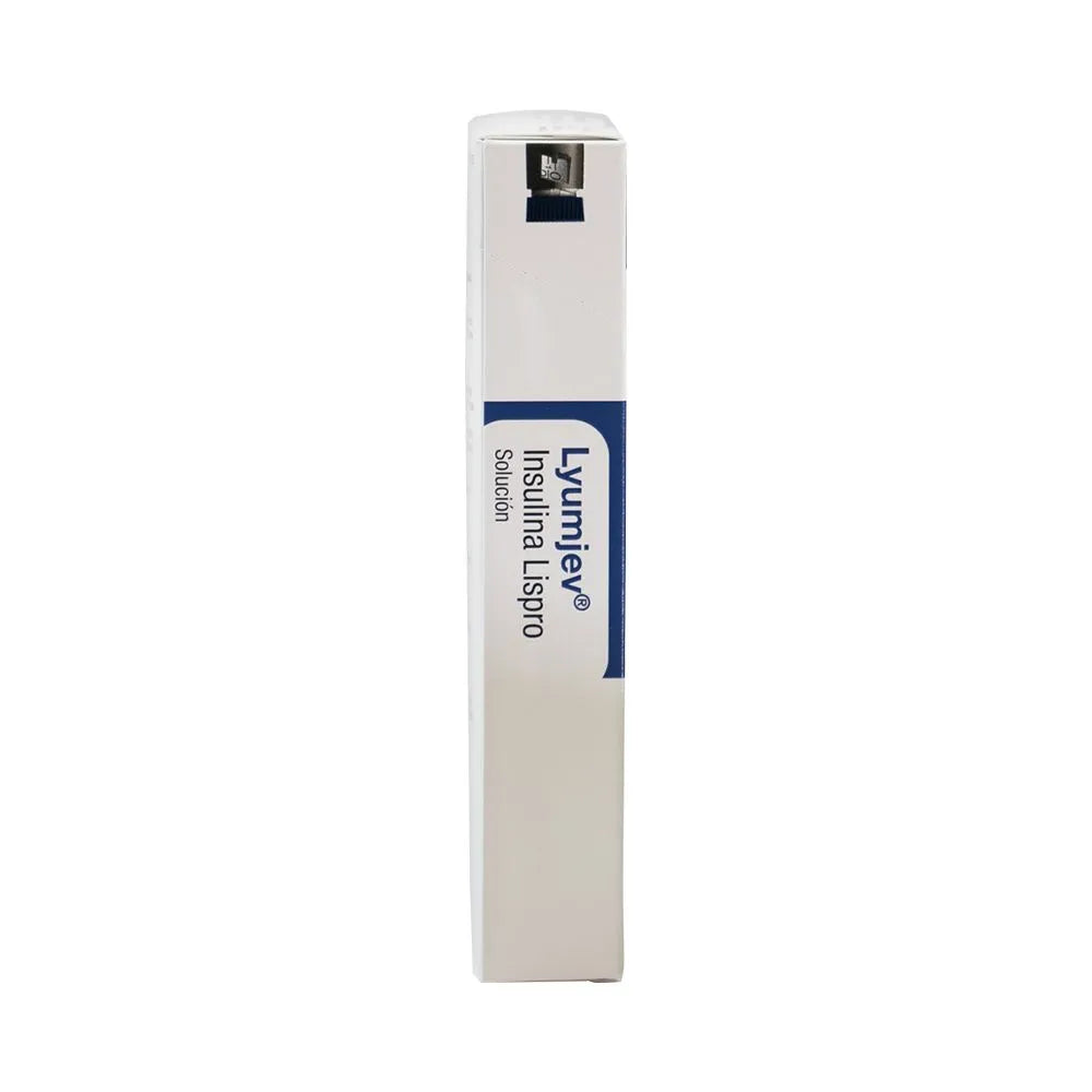 Lyumjev 100 UI / 3 ml Insulina Lispro 1 ud Jeringas prellenadas
