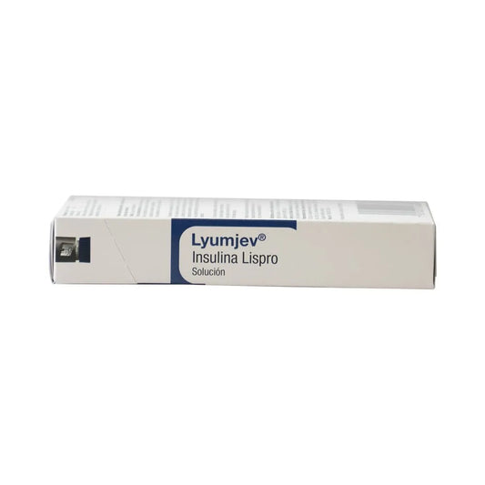 Lyumjev 100 UI / 3 ml Insulina Lispro 1 ud Jeringas prellenadas