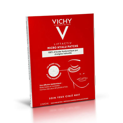 Vichy Liftactiv Micro Hyalu Patches - Parches de Ácido Hialurónico para Ojos