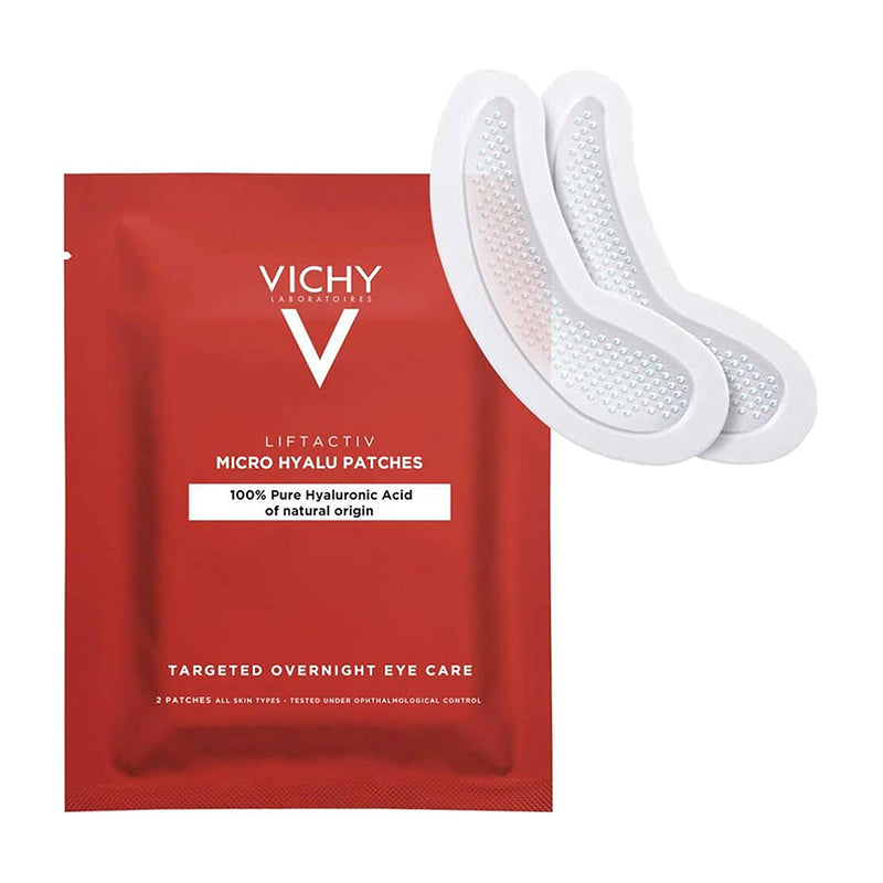 Vichy Liftactiv Micro Hyalu Patches - Parches de Ácido Hialurónico para Ojos