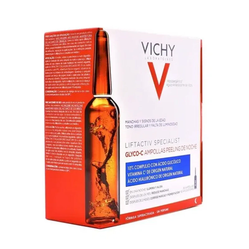 Vicky Glyco-C Ampollas Peeling de Noche