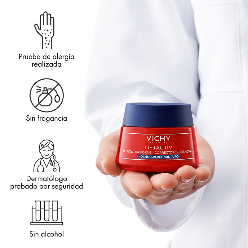 Vichy Liftactiv B3 - Crema Correctora de Tono con Retinol Puro (Noche)