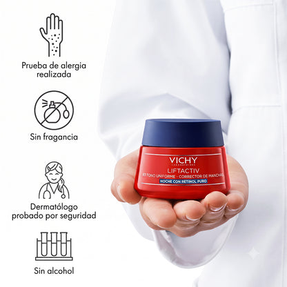Vichy Liftactiv B3 - Crema Correctora de Tono con Retinol Puro (Noche)