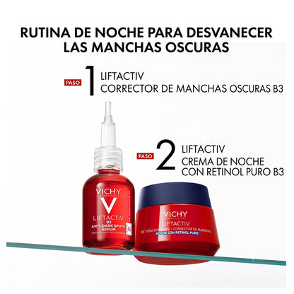 Vichy Liftactiv B3 - Crema Correctora de Tono con Retinol Puro (Noche)