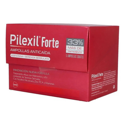 Pilexil Forte Anticaída 15 + 5 Ampolletas (6 ml c/u)